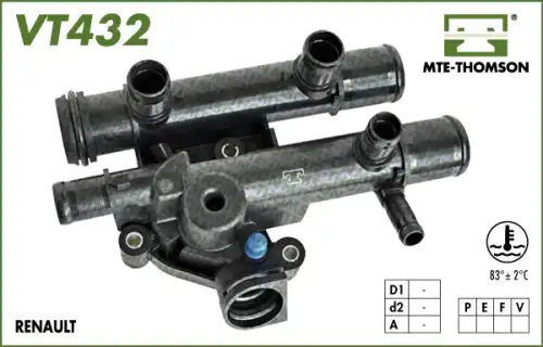 Термостат системы охлаждения MTE-THOMSON VT432.83