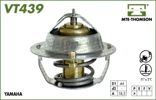 Термостат системы охлаждения MTE-THOMSON VT439.82