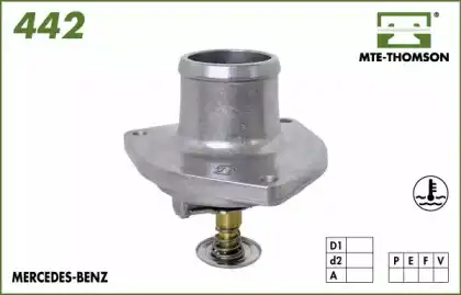 Термостат системы охлаждения MTE-THOMSON VT442.80