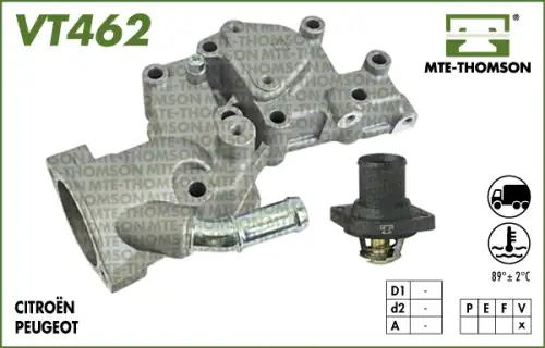 Термостат системы охлаждения MTE-THOMSON VT462.89