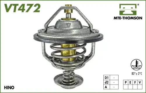 Термостат системы охлаждения MTE-THOMSON VT472.82