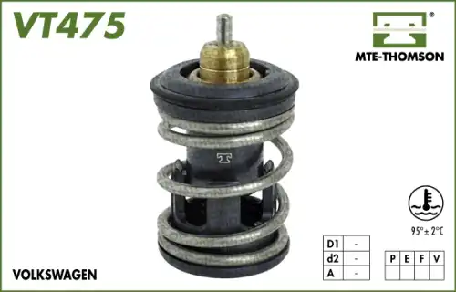 Термостат системы охлаждения MTE-THOMSON VT475.95