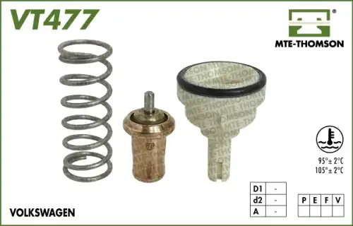Термостат системы охлаждения MTE-THOMSON VT477.95