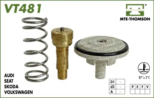 Термостат системы охлаждения MTE-THOMSON VT481.87