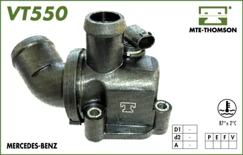 Термостат системы охлаждения MTE-THOMSON VT550.87