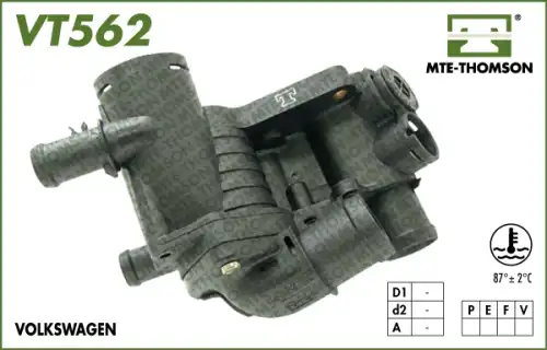 Термостат системы охлаждения MTE-THOMSON VT562.87