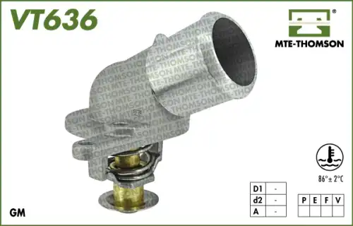 Термостат системы охлаждения MTE-THOMSON VT636.86