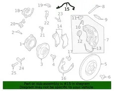 Датчик тормозных колодок VAG 95B907253E