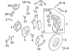 Датчик тормозных колодок VAG 95B907253E