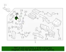 Деталь 72152SJ000 SUBARU