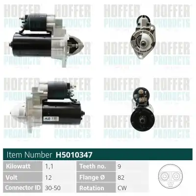 Стартер HOFFER H5010347