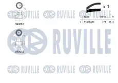 Комплект ГРМ FIAT DUCATO 1.9 <=2002 (2 ролика + ремень 173з.) 550203 RUVILLE