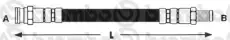 шланг тормозной перед. Peug T 61 015 BREMBO