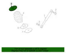 (8 ГР.), ПОДКЛАДКА 1J0 512 149 G VAG