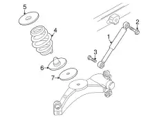 (8 ГР.), ПОДКЛАДКА 1J0 512 149 G VAG