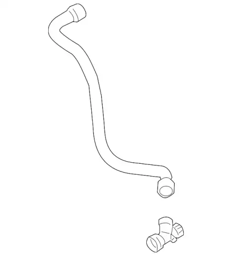 Шланг радиатора 1C0 122 051 H VAG