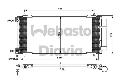 Кондиционер автомобильный WEBASTO 82D0225674A