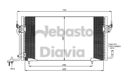 Кондиционер автомобильный WEBASTO 82D0225117A
