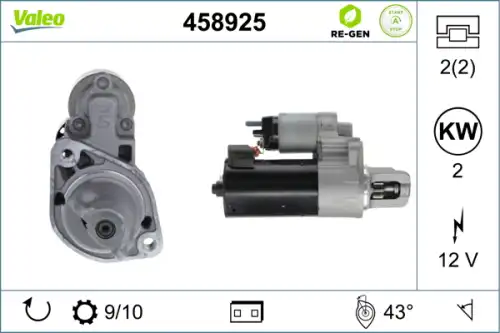 Стартер VALEO 458925