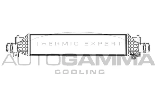 Интеркулер AUTOGAMMA 107102