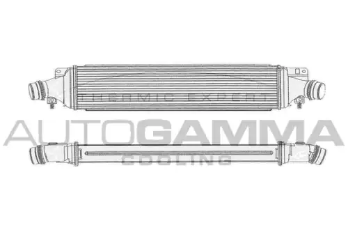 Интеркулер AUTOGAMMA 104412