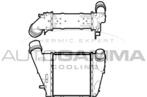 Интеркулер AUTOGAMMA 107460