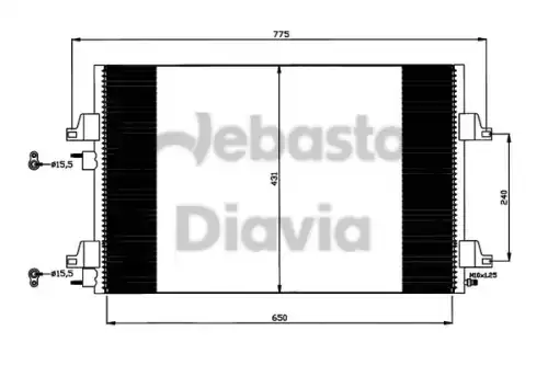 Кондиционер автомобильный WEBASTO 82D0225639A
