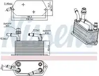 Радиатор кондиционера (конденсатор) NISSENS 91283