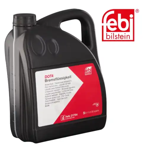 Тормозная жидкость FEBI 21754 DOT 4 5 л