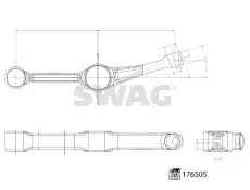 Рычаг подвески SWAG 33 10 3587