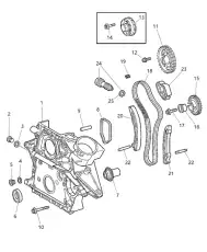 05073675AB Сальник коленвала передний 3.0D CHRYSLER