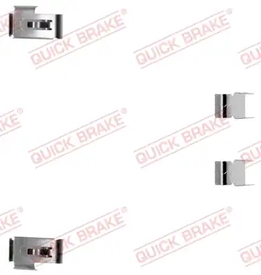 Тормозные колодки дисковые QUICK BRAKE 109-1198-1