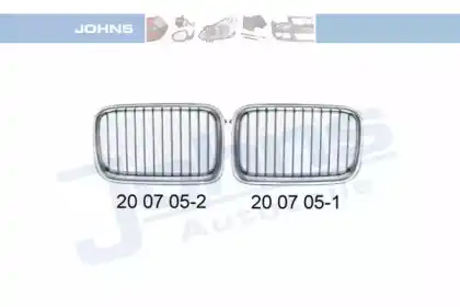 Решетка радиатора JOHNS 2007052