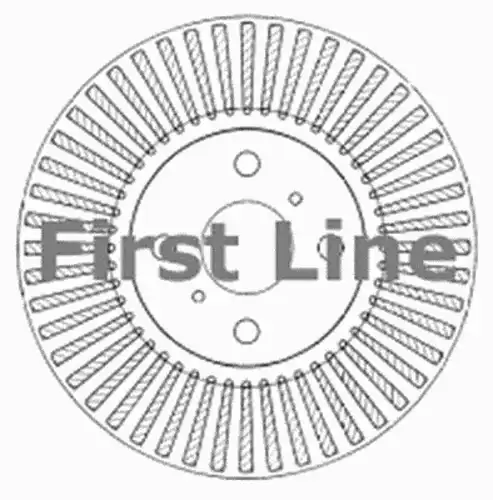 Тормозной диск FIRST FBD1622