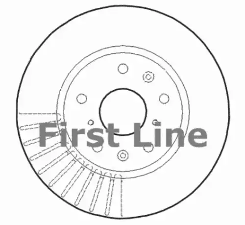 Тормозной диск FIRST FBD1686