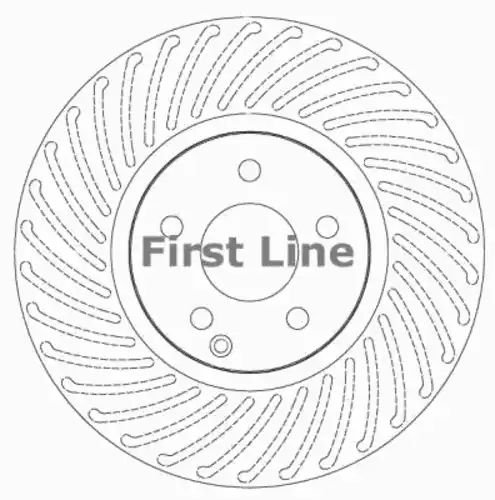 Тормозной диск FIRST FBD1717