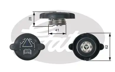 Крышка радиатора GATES RC219