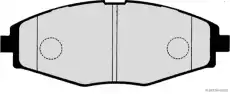 Тормозные колодки дисковые HERTH+BUSS J3600909
