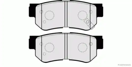 Тормозные колодки дисковые HERTH+BUSS J3610518