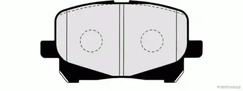 Тормозные колодки дисковые HERTH+BUSS J3602090