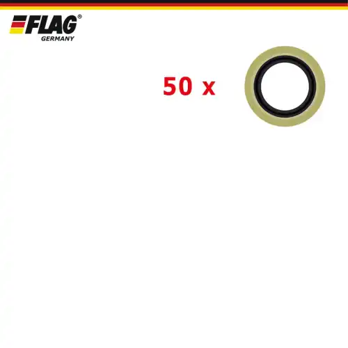 Шайба 6mm обрезиненная 81 0069 FLAG