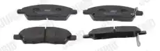 Тормозные колодки дисковые JURID 574011J