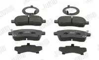 Тормозные колодки дисковые JURID 574037J