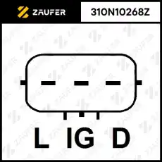 310N10268Z Регулятор генератора ZAUFER