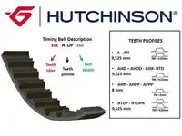 ремень ГРМ Kia 152 HTDP 29 HUTCHINSON