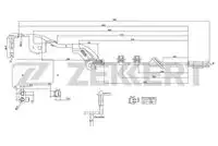 Датчик ABS ZEKKERT SE-6042