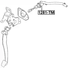 Цилиндр сцепления FEBEST 1281-TM