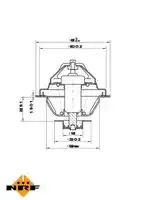Термостат системы охлаждения NRF 725162
