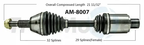 Деталь AM8007 TRAKMOTIVE