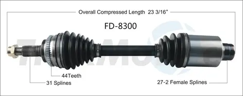 Деталь FD8300 TRAKMOTIVE